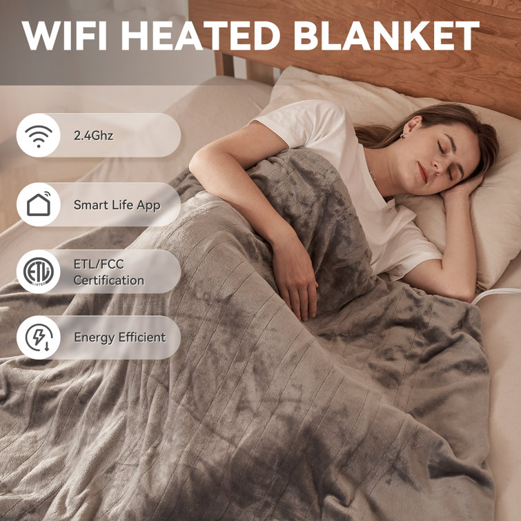 Electric blanket with online app